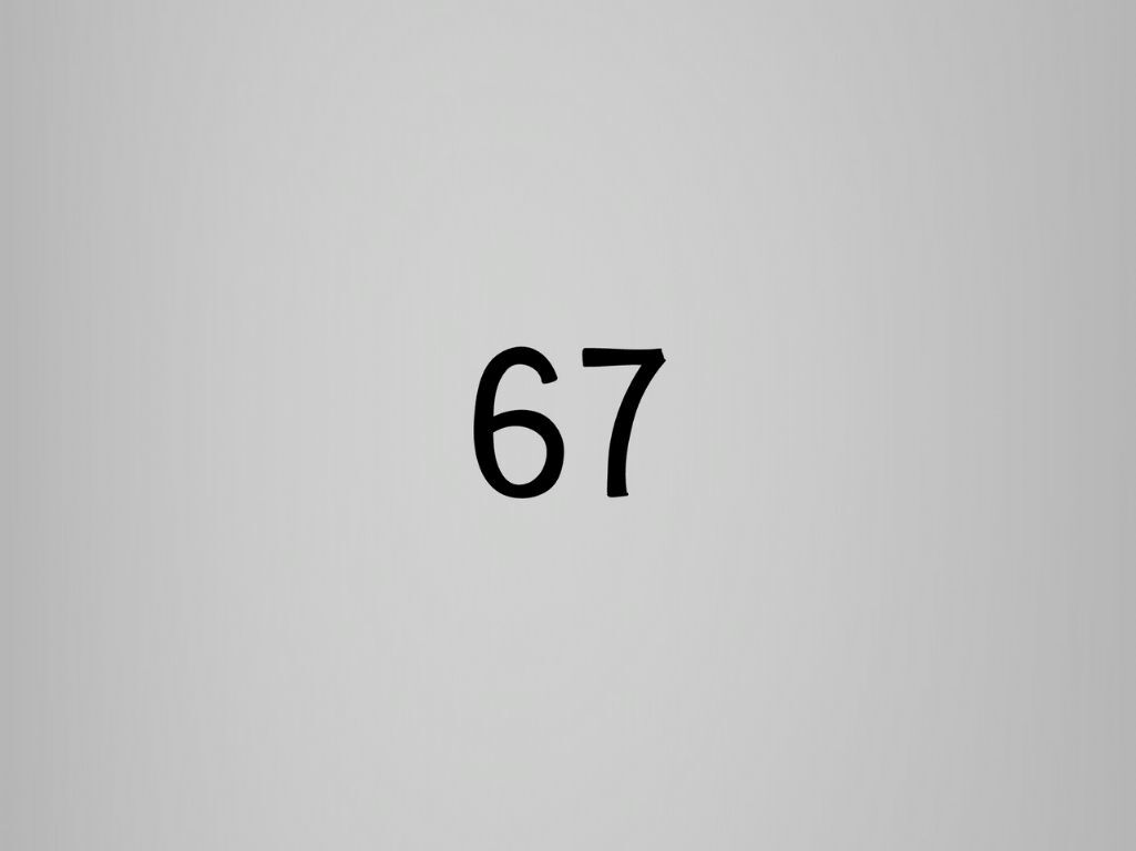 '6-7' on a grey background